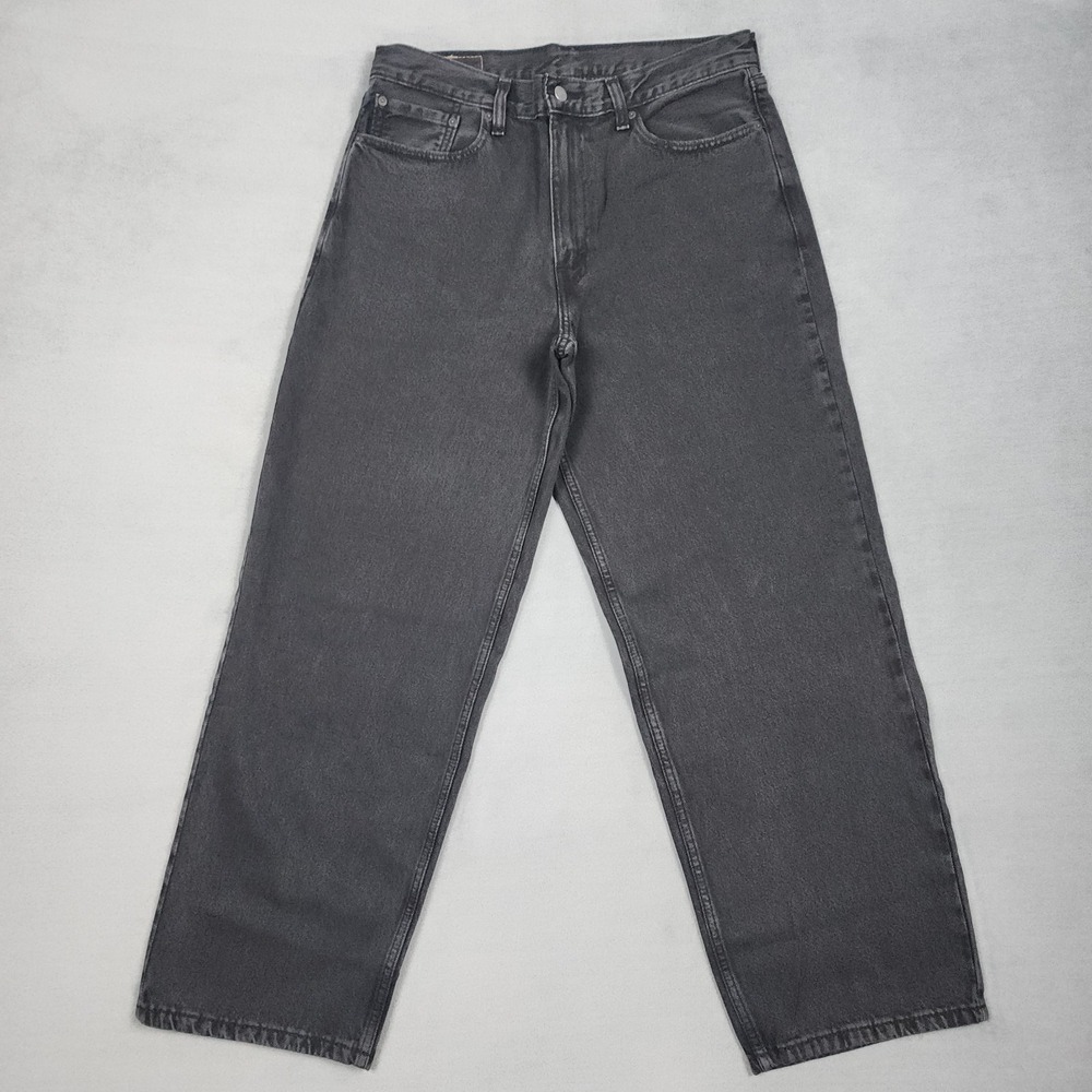 Levis Premium 578 Baggy Jeans Mens Size 33x32 Black Y2K Skater